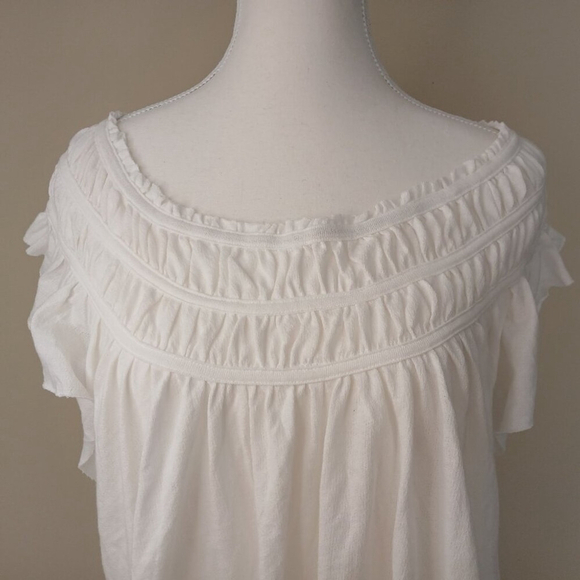 We The Free Coconut Tee in White Size Large - Picture 5 of 7